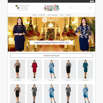Интернет-магазин женской одежды: разработка, создание